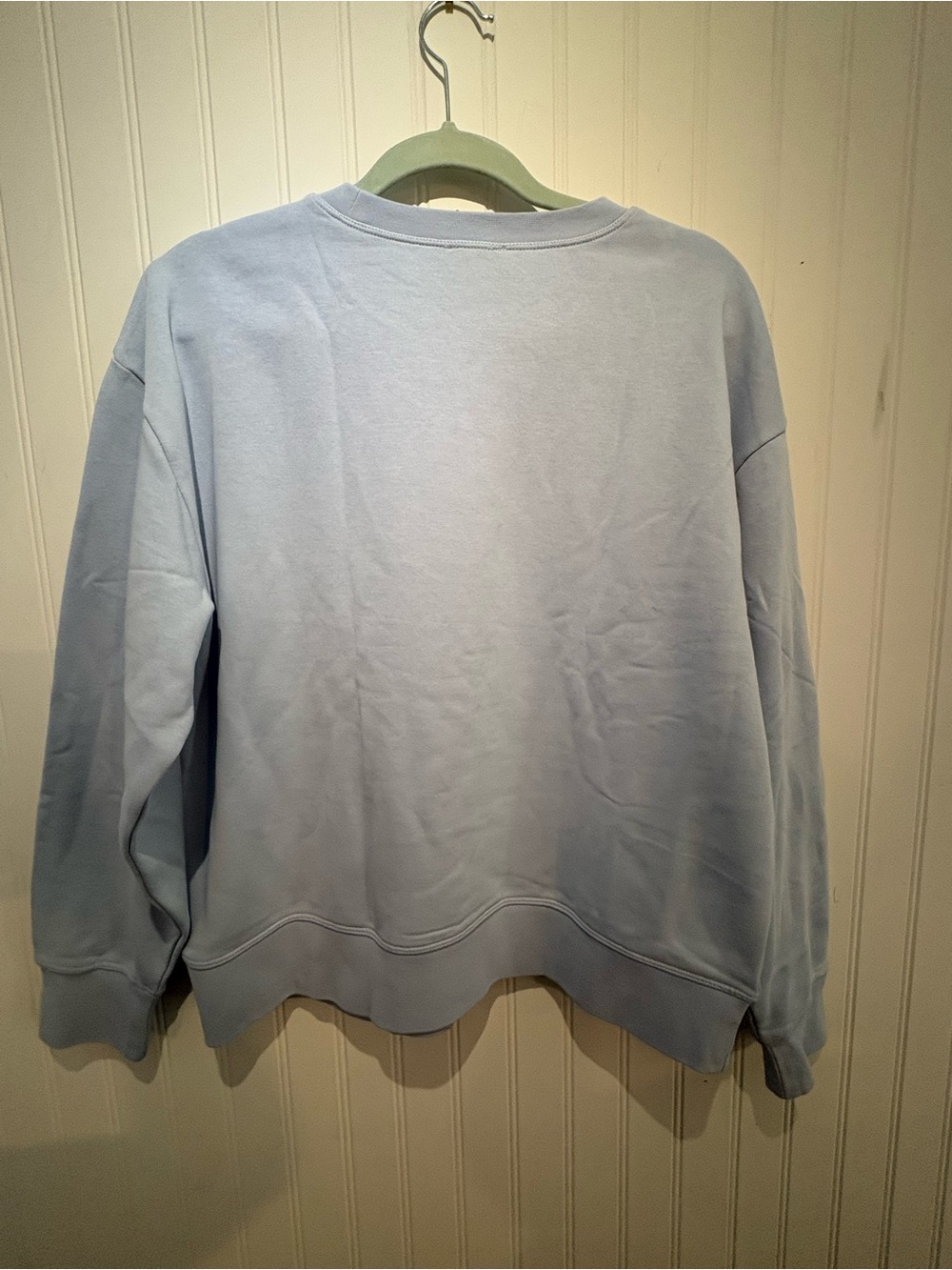 J. CREW Light Blue Central Valley Sports Club Crewneck Sweatshirt size M. NWOT - Picture 6 of 6